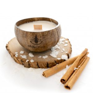 Coconut Soy Candle - Cinnamon Fragrance